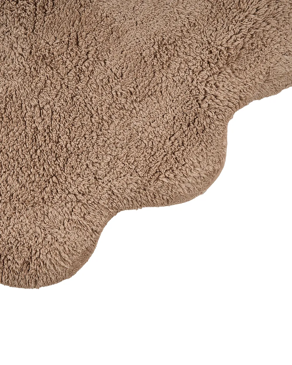 Tappeto per bambini ANEGUNDI  Marrone chiaro ø 120 cm Cotone con cuscino_1154921