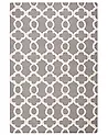Alfombra ZILE Gris 160 x 230 cm Lana