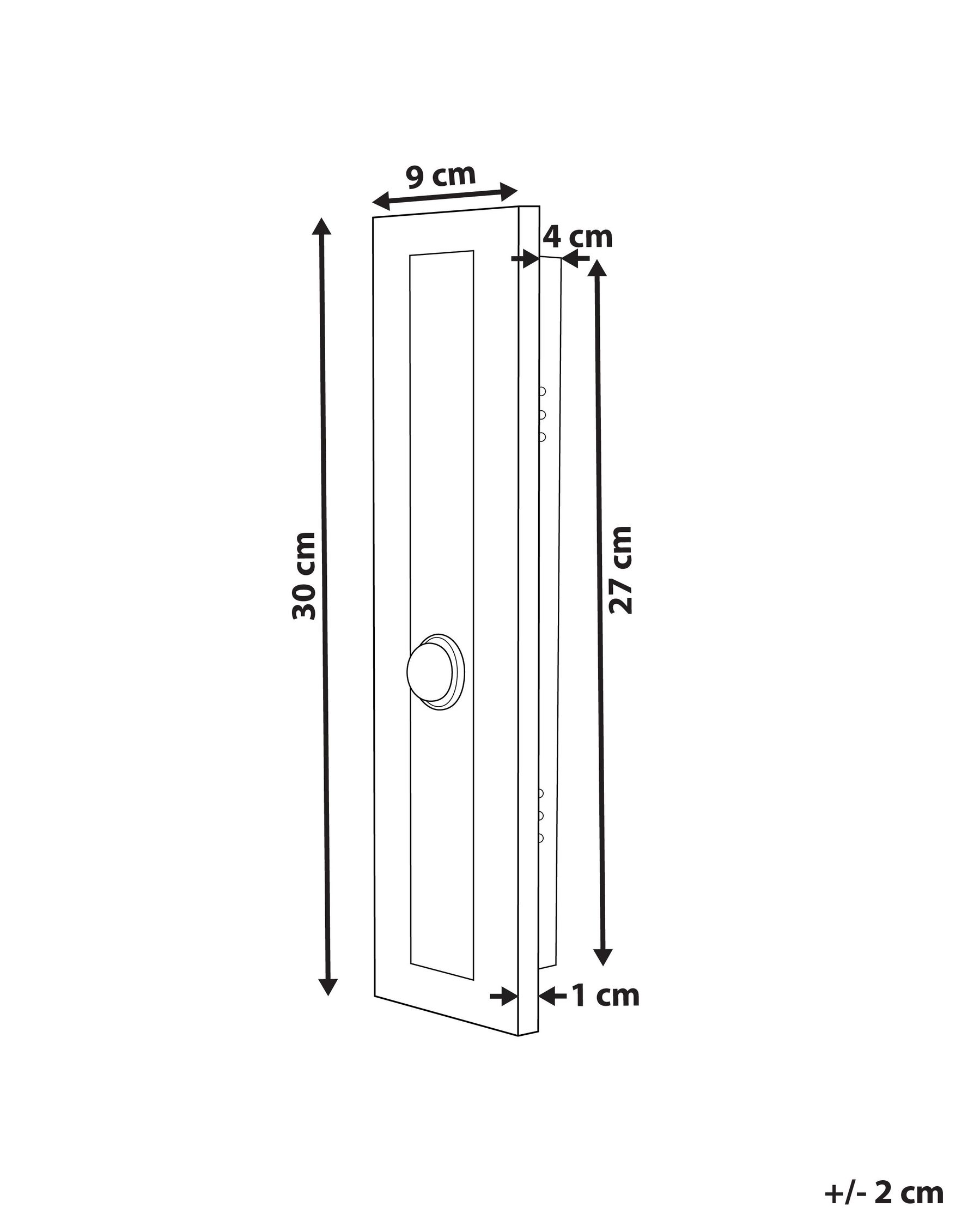Outdoor LED Wall Light SAVANE with Motion Sensor Black_866465