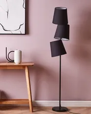 Floor Lamp RIO GRANDE Metal Black_870737