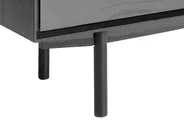 Komoda 6 szuflad ALCESTER Czarny_946147