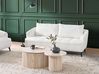 Sofa 3 Seater HOBRO Boucle White