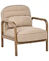 Armchair AGGER Fabric Beige