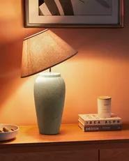 Table Lamp AMBLO Ceramic Off-White_897978