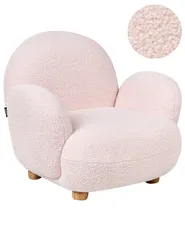 Poltrona per Bambini HEM Bouclé Rosa pastello_977316