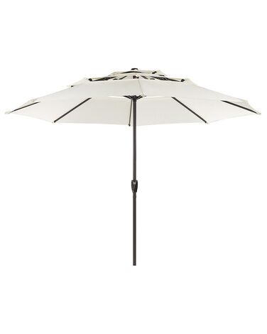 Világosbézs napernyő ⌀ 285 cm BIBIONE