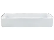 Countertop Basin XERT 610 x 350 mm Ceramic White_922787