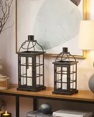 Lampion CLARA 42 cm Metal Czarny_817912