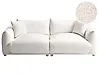 Sofa 3 Seater LUVOS Boucle Off-White