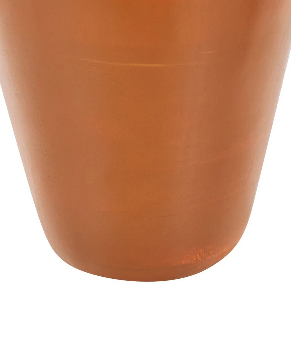 Wazon dekoracyjny KARFI 37 cm Ceramika Pomarańczowy_850417