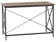 Biurko FUTON 115 cm 60 cm Ciemnobrązowy_820956