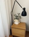 1 Drawer Bedside Table Light Wood NIKEA_927467