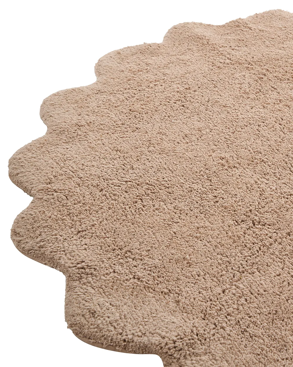 Tappeto per bambini ANEGUNDI  Marrone chiaro ø 120 cm Cotone con cuscino_1154920