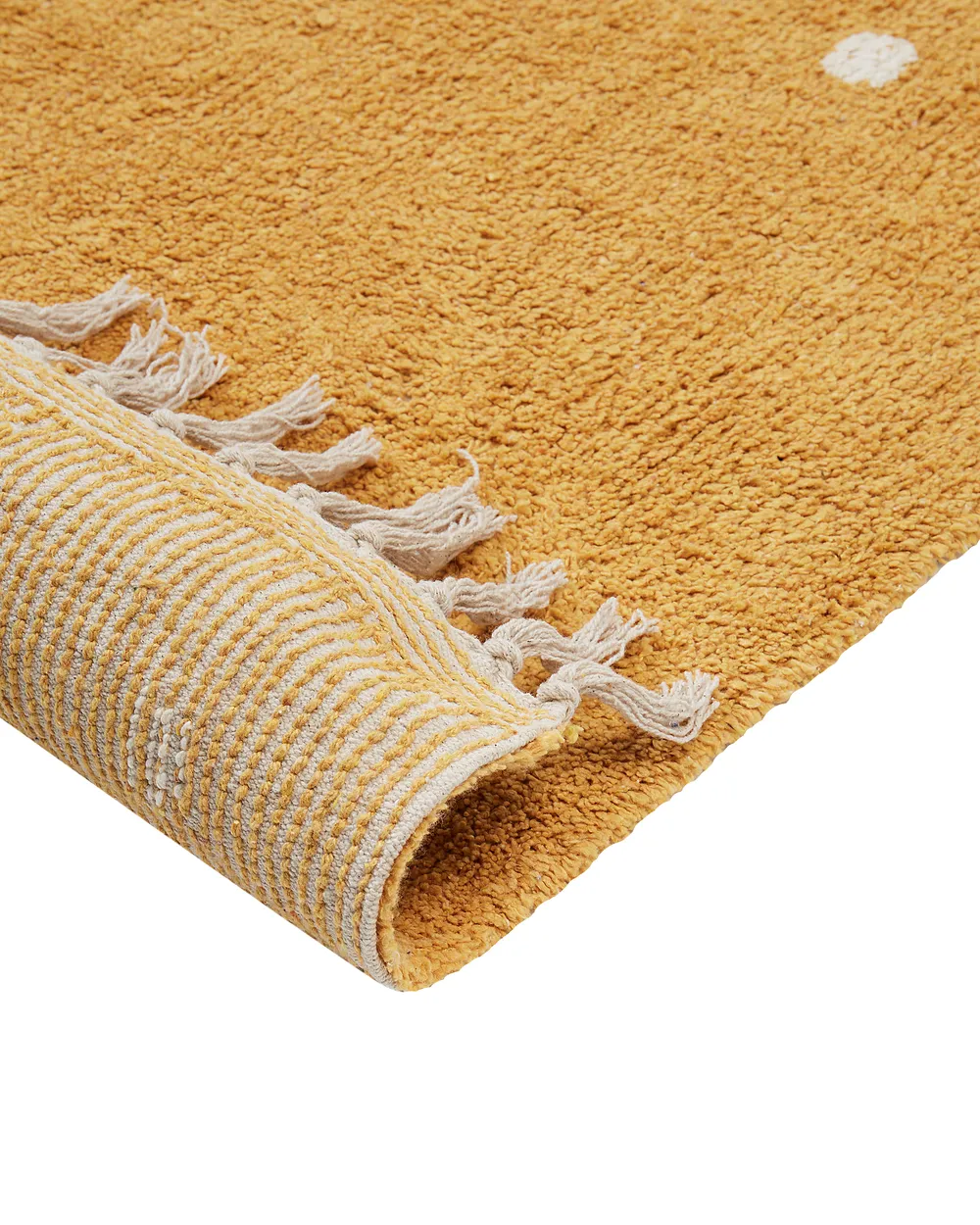 Tappeto ASTAF Senape 140 x 200 cm Cotone_908032