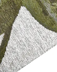 Tappeto BARZAH Verde 140 x 200 cm Cotone_854017