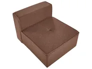 Divano angolare modulare 4 posti AXEBO Bouclé Marrone Lato Sinistro_1075913