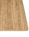 Jute Area Rug 160 x 230 cm Beige YENIKOY_885147