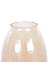 Vaso vetro beige chiaro 22 cm LIKOPORIA_838161