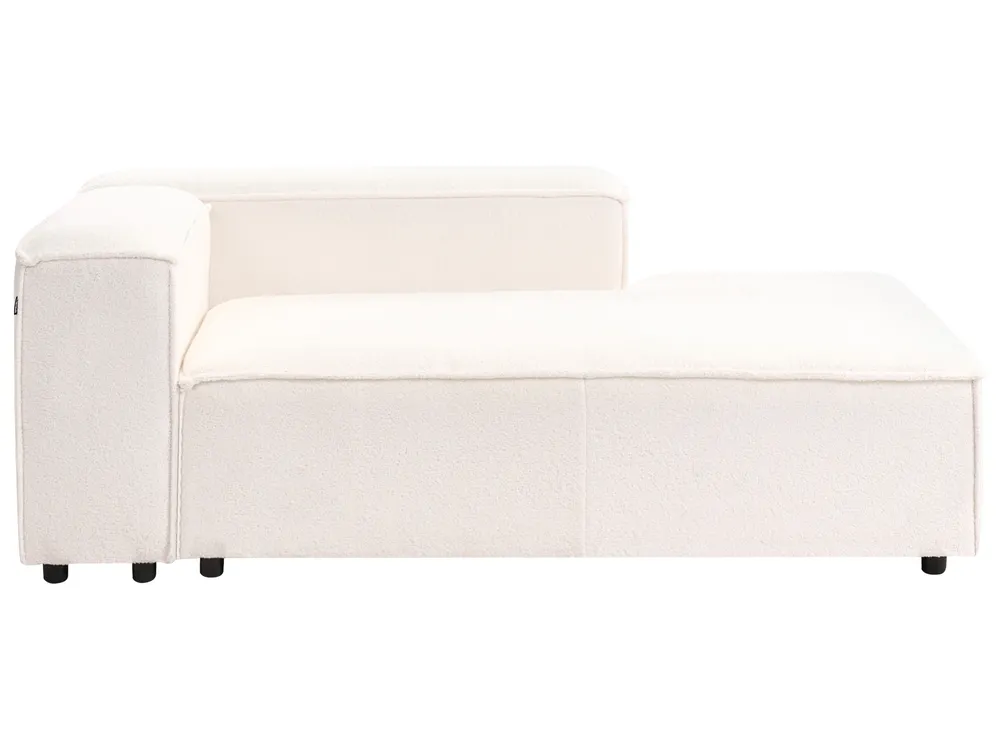 Modular Corner Sofa 5 Seater ARDAL Boucle Off-White Right Hand_908648