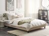 Béžová čalouněná postel 160x200 cm ROANNE_721547