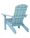 Krzesło ogrodowe dla dzieci jasnoniebieskie ADIRONDACK_918284