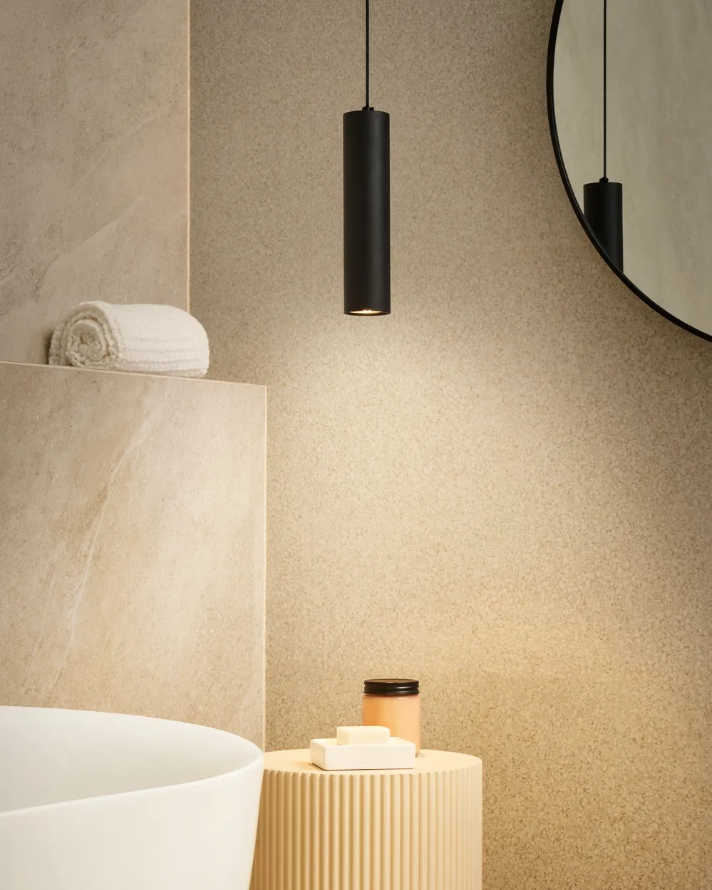 LED Pendant Lamp DEVESA Metal Black
