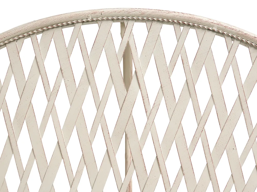 Bistro Set YAVIZA Metal Light Beige_1001855