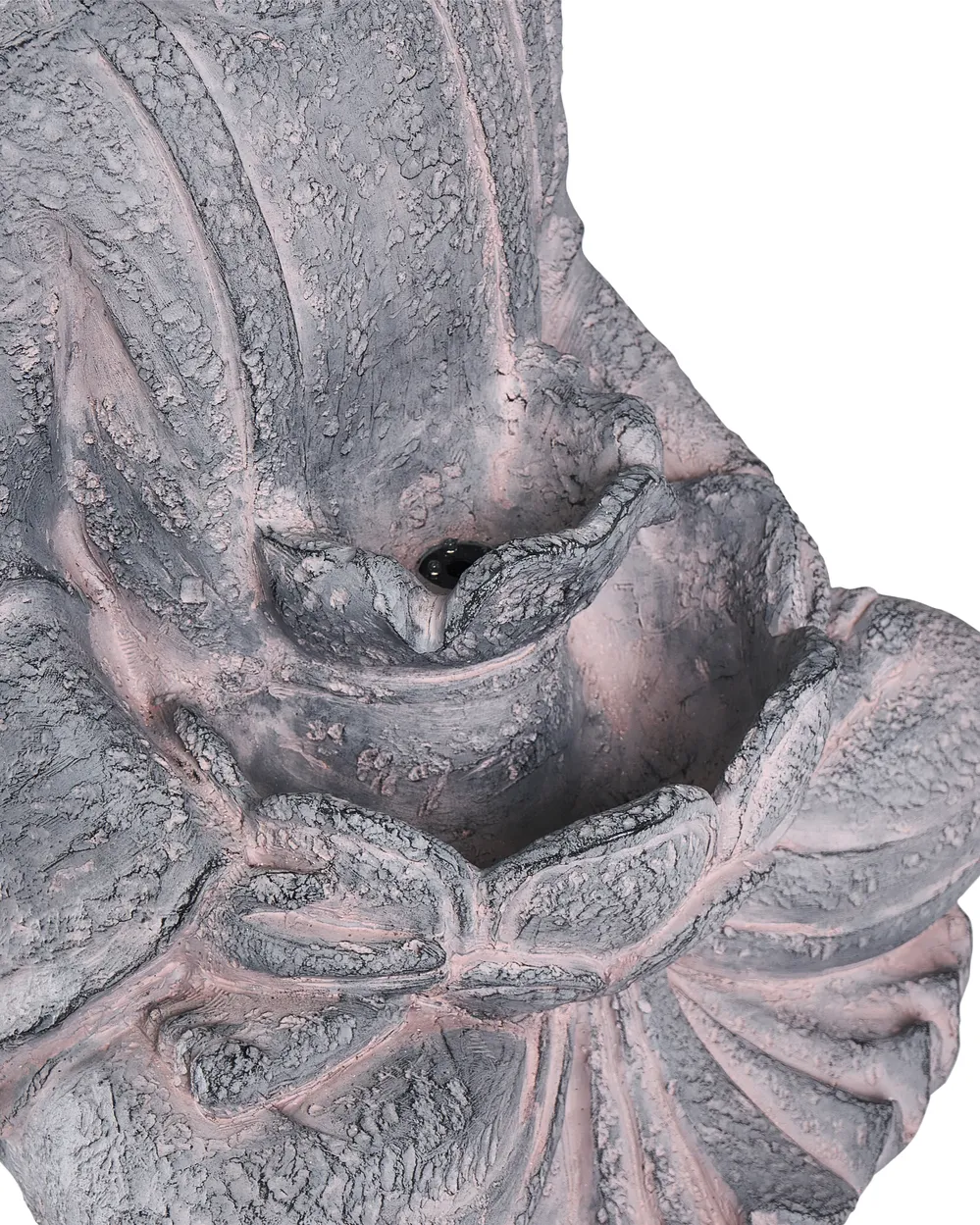 Garden Water Feature LED URLANTE Buddha Grey_1064139