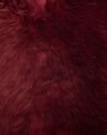 Sheepskin Rug Dark Red ULURU_704825