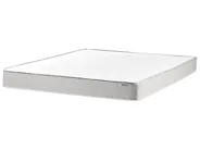 Divan Bed without Headboard Fabric COUNTESS 140 x 200 cm (EU Double) Light Grey_1054414
