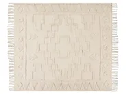 Koc CHACK Bawełna 190 x 190 cm Beżowy_1073797