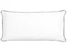 Poduszka PELISTER Wysoka 40 x 80 cm Mikrofibra Biały