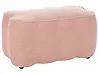 Upholstered Bench JUNO Fabric Pink