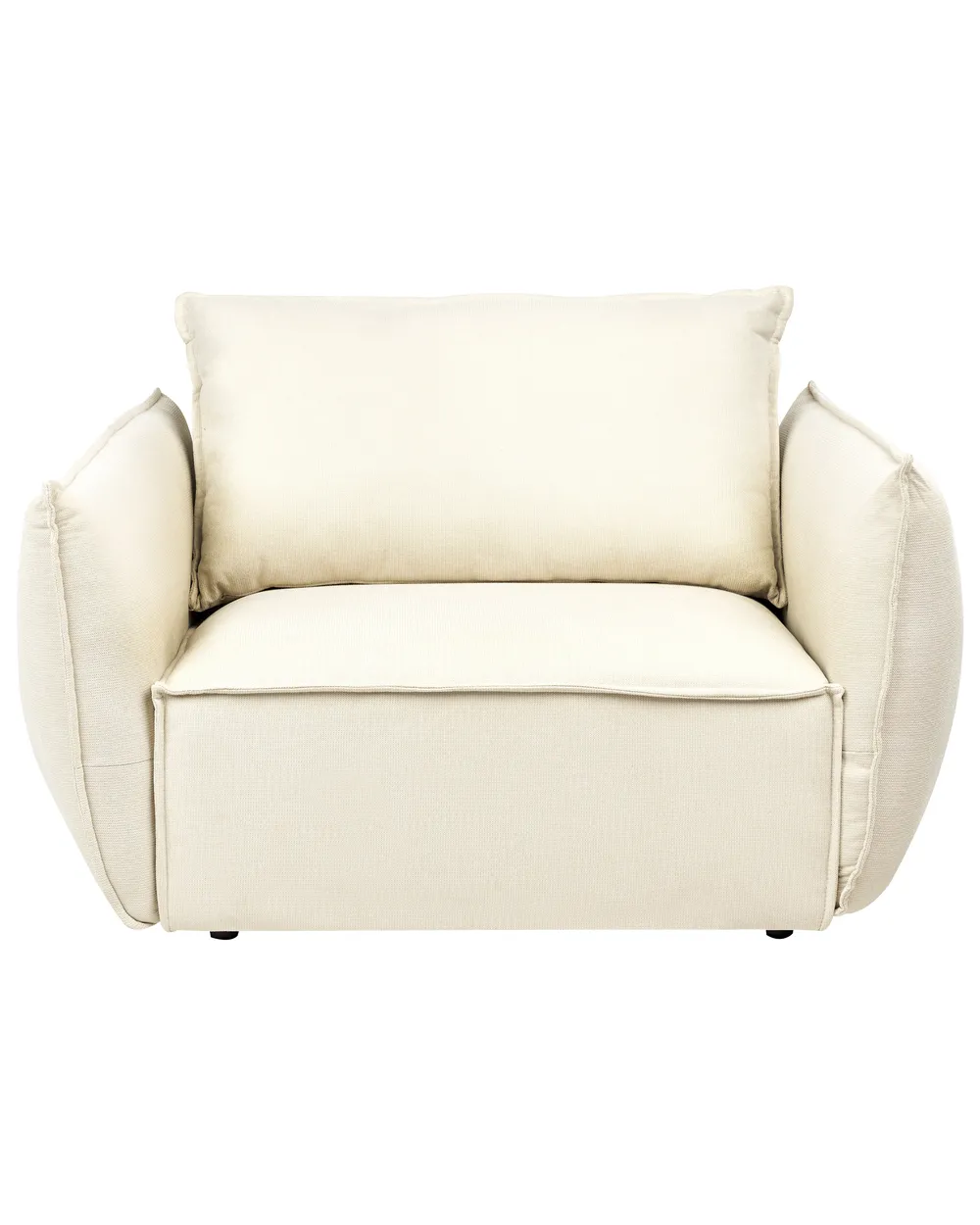 Armchair KUNES Fabric Light Beige_964933