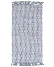 Dywan BESNI Szary 80 x 150 cm Bawełna_1011670