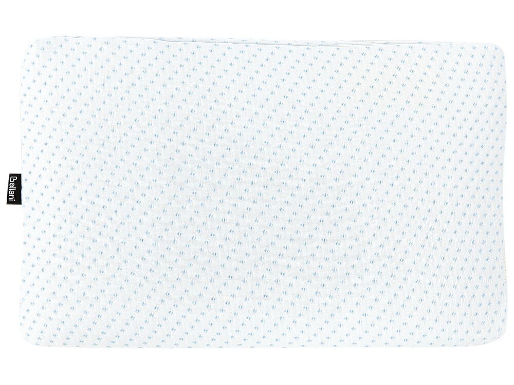 Memory Foam Bed Low Profile Pillow 55 x 35 cm MUIR Beliani