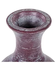 Wazon dekoracyjny KARDIA 57 cm Ceramika Brązowy_850336