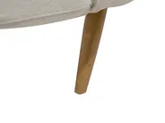 Divano letto 2 posti INGARO Tessuto Beige_711879