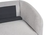 Sofa 2 Seater TROSA Fabric Light Grey_851980