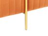 Narancssárga bársony ülőpad 89 x 45 cm DAYTON_860519