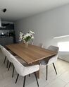 Dining Table 200 x 100 cm Light Wood CORAIL_923030
