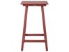 Garden Bar Table 59 x 59 cm Red ADIRONDACK_938575