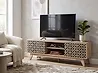 Mueble TV PRESCOT Marrón claro