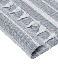 Tappeto BADEMLI Grigio chiaro 160 x 230 cm_846561
