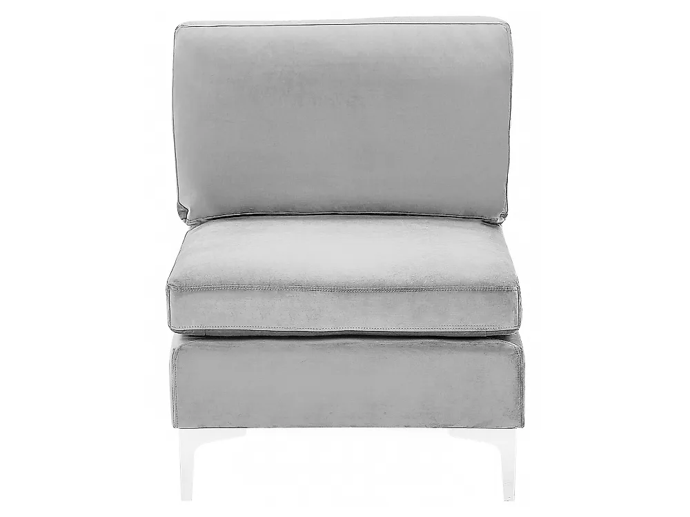 Sillón modular EVJA Terciopelo Gris_1185379