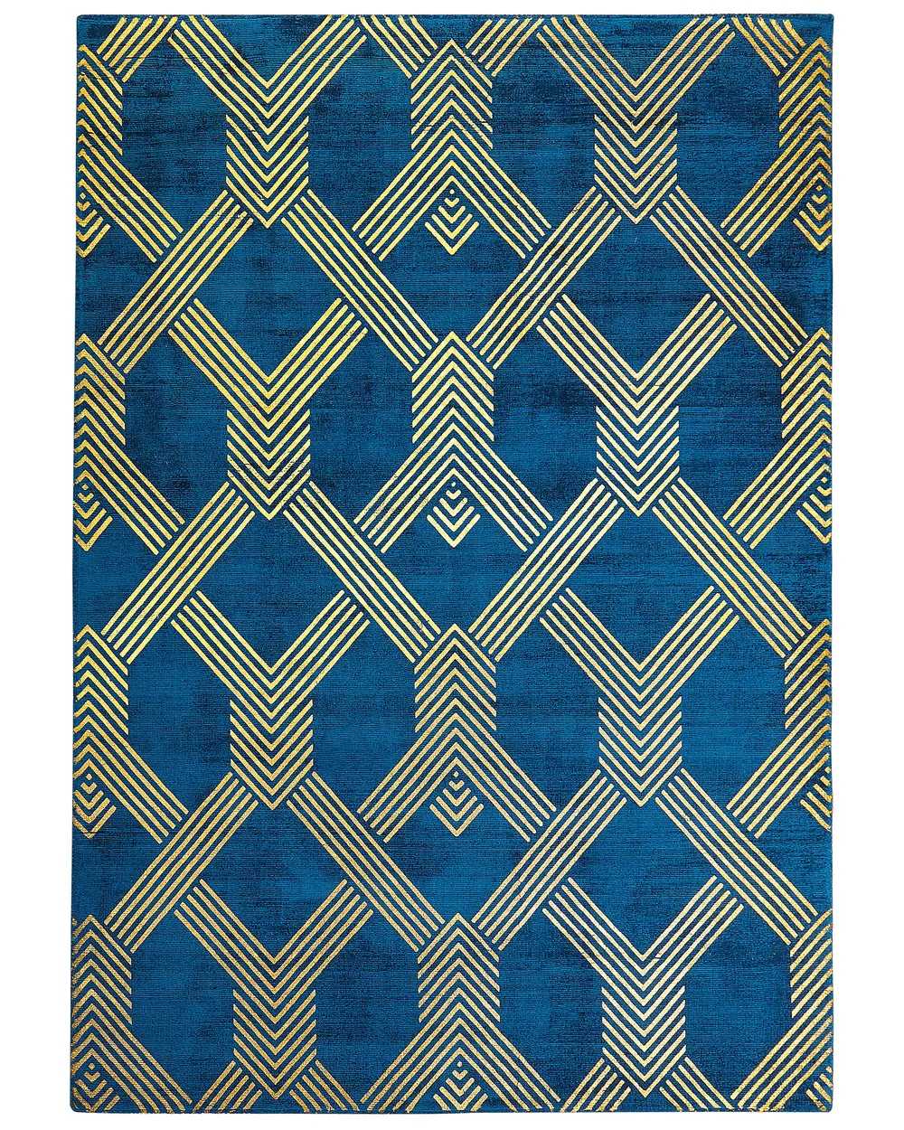 Dywan VEKSE Niebieski 160 x 230 cm Wiskoza