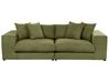 3-Sitzer Sofa dunkelgrün mit Kissen GLORVIKA II_923899