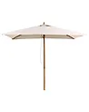 Market Parasol 195 cm FLAMENCO Light Beige