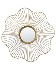 Wall Mirror SENS 40 cm 40 cm Metal Gold_904366