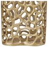 Dekoratívna kovová váza 33 cm zlatá SANCHI_823016